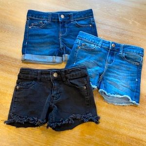 Girls Jean short bundle